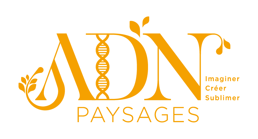 Logo blanc AD'N Paysages